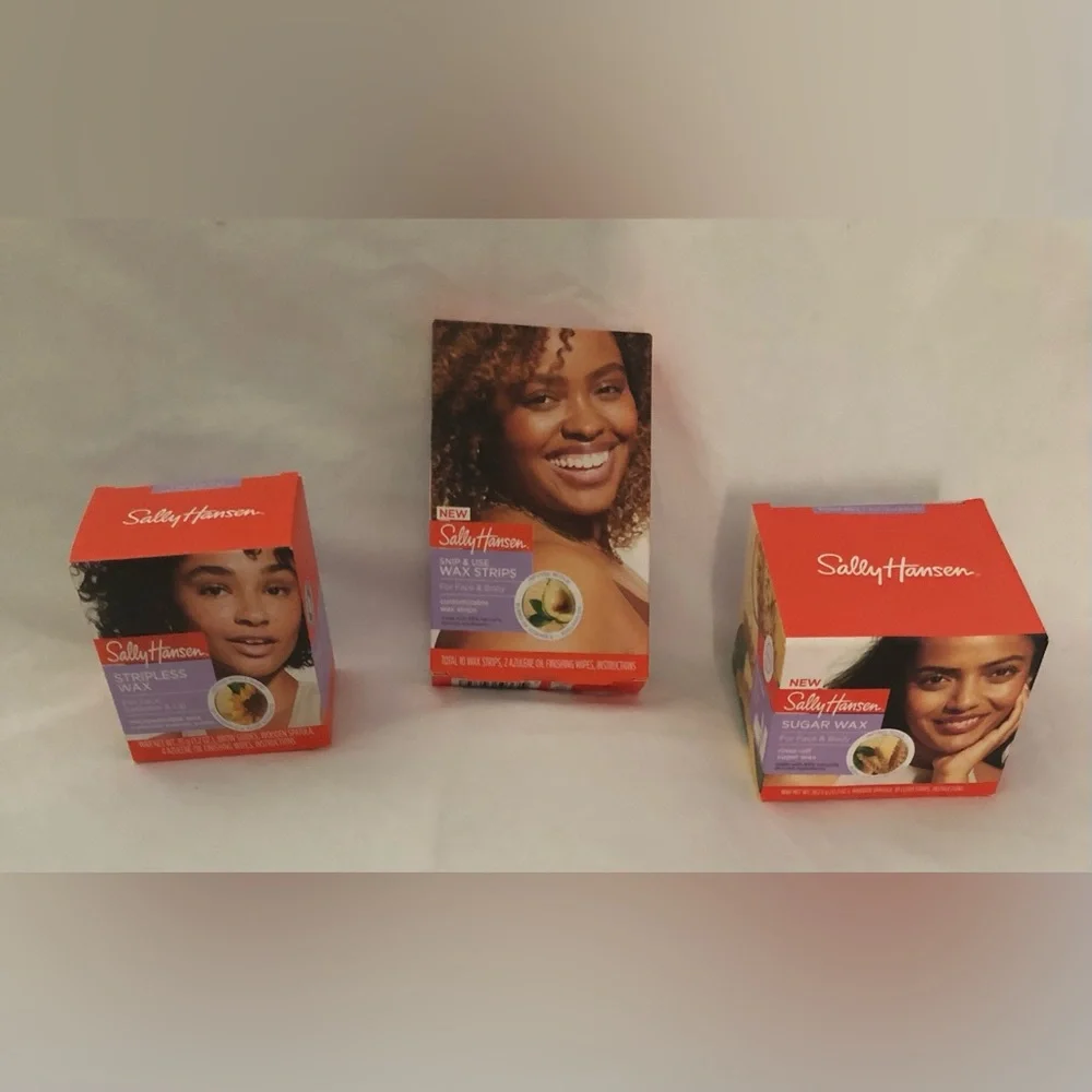 Bundle Stripless Wax/ Sugar Wax & Wax Strips packages for Women Hair Removal